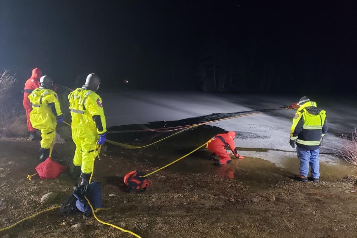 Night Time Ice Rescue